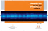 DESEMPENHO ACÚST ICO EM SISTEMAS DRYWALL Manual de Acústica em... · Apresentação Este manual prático aborda o desempenho acústico de pare-des de vedação interna em drywall