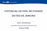 POTENCIAL DE PPPs NO ESTADO DO RIO DE JANEIROinfraestruturaeppps.com.br/eventosregionais/pdfs/sudeste-rio/Riley... · Além das PPPs operacionais e dos projetos em andamento e com