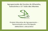 Agrupamento de Escolas de Alhandra, Sobralinho e S.º ...agasjm-m.ccems.pt/pluginfile.php/63754/mod_resource/content/0/PEE... · Desenho Curricular / Áreas de conteúdo Formação