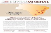 Ano II - no ESPAÇO · ram presentes no II Encontro Nacional dos Municípios Mineradores, ... Ampliamos a nossa ... nos tornando uma potência e temos que buscar o equilíbrio entre