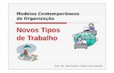 MCO-07 NOVOS TIPOS DE TRABALHO - ulhoa.net · VANTAGENS DA TERCEIRIZAÇÃO ... que levou à aplicação do downsizing em muitas organizações. (Várias tiveram que readmitir empregados