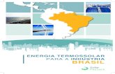 ENERGIA TERMOSSOLAR PARA A INDÚSTRIA BRASIL · 1.5 Fontes de energia e sua disponibilidade no setor industrial ... 4 I ENERGIA TERMOSSOLAR PARA A INDÚSTRIA: BRASIL grandes bancos