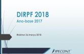 DIRPF 2018 - static.eventials.com · b) veículos - Registro Nacional de Veículo (Renavam); c) conta corrente e aplicações financeiras ... a obrigatoriedade de preenchimento será