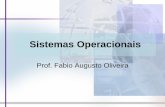 Prof. Fabio Augusto Oliveira écriado apenas com o Thread_1 para execução do programa principal. • Quando o programa principal chama as sub-rotinas Sub_1 e Sub_2, são criados
