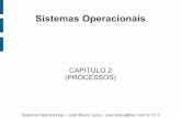 CAPITULO 2 (PROCESSOS) - boscojr.com Operacionais – João Bosco Junior - joao.bosco@fsm.com.br V1.3 Sistemas Operacionais Processos - Escalonamento Objetivos do escalonamento –