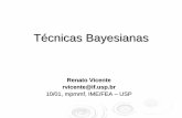 Redes Neurais: Classificação e Regressãorvicente/RN_aula2.pdf · Teorema de Bayes Seja dado um conjunto de dados D e um conjunto de hipóteses sobre os dados H 1, H 2 , ..., H