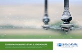 Catálogo para Agricultura & Hidroponia · Instrumentos para análise de suportes de cultivo, preparação do solo, nutrientes e soluções fertilizantes, monitorização de culturas