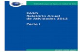 EASO Relatório Anual de Ati vidades 2012 · 2018-04-19 · Componentes fundamentais para a declaração de fiabilidade ... No capítulo 3 são enunciadas as componentes fundamentais