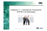 Capítulo 11 - Camada de Transporte TCP/IP e de …lsi.usp.br/~acacio/CCNA_Cap11Mod01.pdfcamadas de Aplicação, Apresentação e Sessão do modelo OSI, tendo a função de controlar