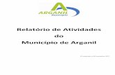 Relatório de Atividades do Município de Arganil · de Setembro de 2017, com a participação do artesão Armindo Pinto. Festa da União de Freguesias de Semide e Rio de Vide, com