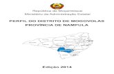 PERFIL DO DISTRITO DE MOGOVOLAS PROVÍNCIA DE NAMPULA maefp.gov.mz/wp-content/uploads/2017/04/  · PDF fileNorte com os distritos de Meconta e Nampula, a Sul com os distritos de Angoche