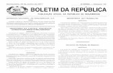  · Quinta-feira, 29 de Junho de 2017 III SÉRIE — Número 101 IMPRENSA NACIONAL DE MOÇAMBIQUE, E.P. AVISO A matéria a publicar no «Boletim da República» deve ser remetida