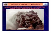 VIGILÂNCIA AMBIENTAL EM SA ÚDE2006/A... · 2011-10-22 · de coleta de dados de perigos ambientais (ar, água, solo e alimentos) ... • Amostras e sentinelas: coleta de dados em