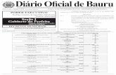 DIÁRIO OFICIAL DE BAURU 1 Diário Oficial de Bauru · nº 5.975, de 01 de outubro de 2.010, nos termos das alterações inseridas pela Lei Municipal nº 6.145, de 07 de novembro