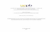 A IMPORTÂNCIA DO ESTÁGIO SUPERVISIONADO NA FORMAÇÃO DO ...dspace.bc.uepb.edu.br/jspui/bitstream/123456789/1043/1/PDF... · A importância do estágio supervisionado na formação