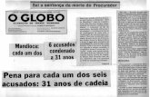 ANO LIX — Rio de Janeiro, quorto•feiro, 12 de outubro de ... · Um dos mais longos julgamentos da historia juridica brasileira, o cha-mado "Juni da Mandioca", que co-mecou as