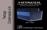 IHCAT-RPPAG010 Rev04 Out2009 - Manutherm Climatizaçãomanutherm.com.br/wp-content/uploads/IHCAT-RPPAG010_Rev04_Out2009... · HITACHI Este cátalogo tem como finalidade familiarizá-lo