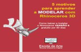 5 motivos para aprender a MODELAR com Rhinoceros 3D · contestável de ferramentas que permitem perfeição dos projetos de arquitetura. O Rhino atrai esses profissionais pois, além