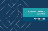 BOLETIM ECONÔMICO Junho/2016 - frattini.com.brfrattini.com.br/wp-content/uploads/2016/06/2016-06.pdf · A medida reforça o objetivo do governo de racionalizar a atual estrutura