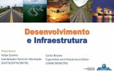 Desenvolvimento e Infraestrutura - Portal da Estratégiaportaldaestrategia.transportes.gov.br/images/Ciclo de Apresentacoes... · Especialista em Infraestrutura Sênior (CGINF/DEINF/SPI)