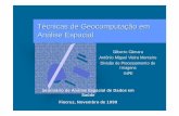 Técnicas de Geocomputação em Análise Espacial - DPI · – Comparar com interpretação visual e com álgebra de mapas • Contexto – Tese de Doutorado de José Simeão Medeiros.