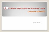 PARQUE TECNOLÓGICO DE SÃO PAULO- LESTE · ATRAÇÃO DE INVESTIMENTOS: informação, facilitação, localização, legislação, projetos e articulação de stakeholders INCENTIVOS: