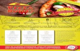 Apresentaçã-Pizza-Buffet - PIZZASpizzabuffet.com.br/cardapio.pdf · Buﬀet de Pizzas à domicílio para festas e eventos Temos até 35 sabores de Pizza Salgada e 10 Doces. 45 SABORES