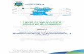 PLANO DE SANEAMENTO BÁSICO DE GUARAMIRIMguaramirim.sc.gov.br/wp-content/uploads/2015/11/Produto-6.pdf · Saneamento Básico de Guaramirim e do Conselho de Saúde. O Plano de Saneamento