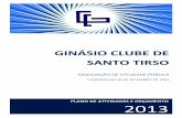 GINÁSIO CLUBE DE SANTO TIRSO - gcst.files.wordpress.com · para a prossecução dos objetivos de formação desportiva estabelecidos. ... vez mais o Clube da comunidade local, aumentando