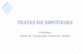 TESTES DE HIPÓTESES - Departamento de Informática e ...marcelo/Aula08CPGCC.pdf · Distribuição de referência para o Exemplo 1 Distribuição binomial (n = 10, ...