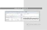 SDAV 2015 - teknikao.com.br · No CD de instalação clique duas vezes no arquivo executável “SDAV_2015_Setup.exe” e siga ... Redutor de dois estágios: 12 e 25 dentes 16 e 34