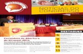 NOTÍCIAS DO CONGRESSO - poing.mepoing.me/layar/Clinica Girasol/Newsletter N2 (BR).pdf · do Girassol 2014 Secretário do Estado da Saúde de Angola destaca a ... direcionado para