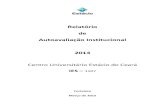 Relatório de Autoavaliação Institucional - Home :: Estácioportal.estacio.br/media/4611/relatorio_institucional_2014.pdf · O presente Relatório de Autoavaliação ... Portal
