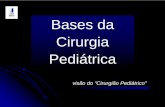 Bases da Cirurgia Pediátrica - CBCSP · para jovens cirurgiões: essencial para constituir a base do acervo sobre a matéria; facilita a introdução ... Myers, 1997. história: