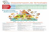 Pirâmide Alimentar - SBP - Sociedade Brasileira de ... · considera-se 1 porção dos ... Para melhor compreensão da pirâmide deve-se ler o Manual de alimentação do DC de Nutrologia