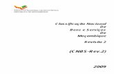 Classificação Nacional De Bens e Serviços De Moçambique ...mozambique.countrystat.org/fileadmin/user_upload/countrystat_fenix/... · • Marta Chaquisse Tel.: 21 49 45 30; ...