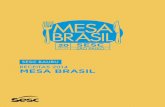 MESA BRASIL · A rede se estrutura com a operacionalização das doações: ... A fibra que sobrou use para fazer o bolinho. Frite com a ... Resolveu elaborar a receita por ...