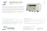 MEDIDOR DE VAZÃO ULTRASSÔNICO UFM - …solutioncontroles.com.br/wp-content/uploads/2016/11/Solution... · Solution Controles - Medidor de Vazão Ultrassônico UFM TRANSDUTOR SENSOR