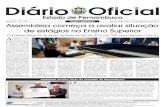 Estado de Pernambuco - Alepe - Assembleia Legislativa do ... · dos contratos de estágio. ... tação do relatório ﬁ nal da ... pela deputada Terezinha Nu-nes (PSDB), deverá