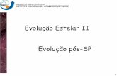 Evolução Estelar II - Divisão de Astrofísicaalex/Ensino/cursos/evolucaoII/aula_evolucao_pos... · Após a exaustão do He no núcleo, uma camada com queima de He desenvolve-se