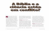 A Bíblia e a ciência estão em confl ito?circle.adventist.org/files/jae/po/jae2013po350405.pdfvém fazer distinção entre a ciência experimental (ou empírica) e a ciên- ... estudo.