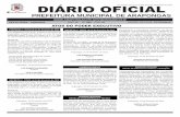 DIÁRIO OFICIAL - Prefeitura Municipal de Arapongas · Bimestre dos Relatórios Resumidos da Execução ... Contratação de Empresa Especializada para construção da Praça dos