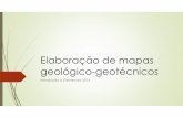 Elaboração de mapas geológico-geotécnicos - dcc.ufpr.br§ão_de_mapas... · MAPA LITOLOGICO AREA FAZENDA RIO GRANDE LEGENDA Argi[a siltosa com area firu -media, com de cor marrom