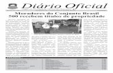 10 PÁGINAS Moradores do Conjunto Brasil 500 recebem ...do.dourados.ms.gov.br/wp-content/uploads/2014/11/01-04-2004.pdf · Diversos moradores do com os atuais moradores do ... abriga