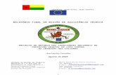 COOPERAÇÃO GUINÉ-BISSAU UNIÃO EUROPEIA file · Web viewrelatÓrio final da missÃo de assistÊncia tÉcnica. projecto de reforÇo das capacidades nacionais de. protecÇÃo vegetal