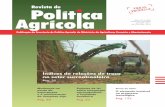 ISSN 1413-4969 Publicação Trimestral - agricultura.gov.br · três milhões de produtores têm de ser socorridos com políticas de transferência de renda e com políticas que favoreçam