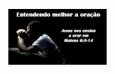 Entendendo melhor a oração - comunidadedavila.org.br · possibilidade de atuar livremente superando os condicionamentos internos e externos que se apresentam na vida cotidiana.