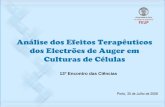 Análise dos Efeitos Terapêuticos dos Electrões de Auger em …tavares/downloads/publications/... · 2008-08-05 · Contribuição para a criação de um texto de revisão actualizado