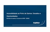 Acessibilidade ao Porto de Santos: Desafios e Oportunidadesaz545403.vo.msecnd.net/uploads/2016/07/rafael-langoni_rumo... · Múltiplas entradas : Perequê, Piaçaguera, fluxos importação