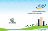 Governo do Estado de Pernambuco - sefaz.pe.gov.br · O Que é A3P - Agenda Ambiental ... Realizar um estudo sobre a viabilidade de um “ecoponto” para ... situação e serve de